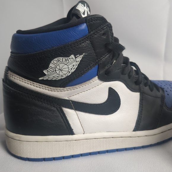 Nike Jordan 1 royal toe blue sz8.5 - Picture 15 of 16